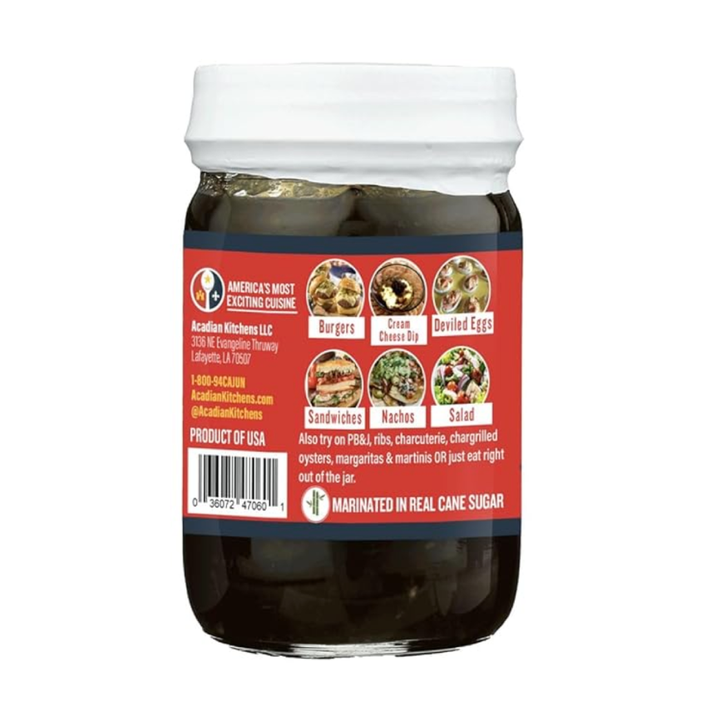 Ragin' Cajun - Sweet Jalapeno Relish - 15 oz Jar, All Natural