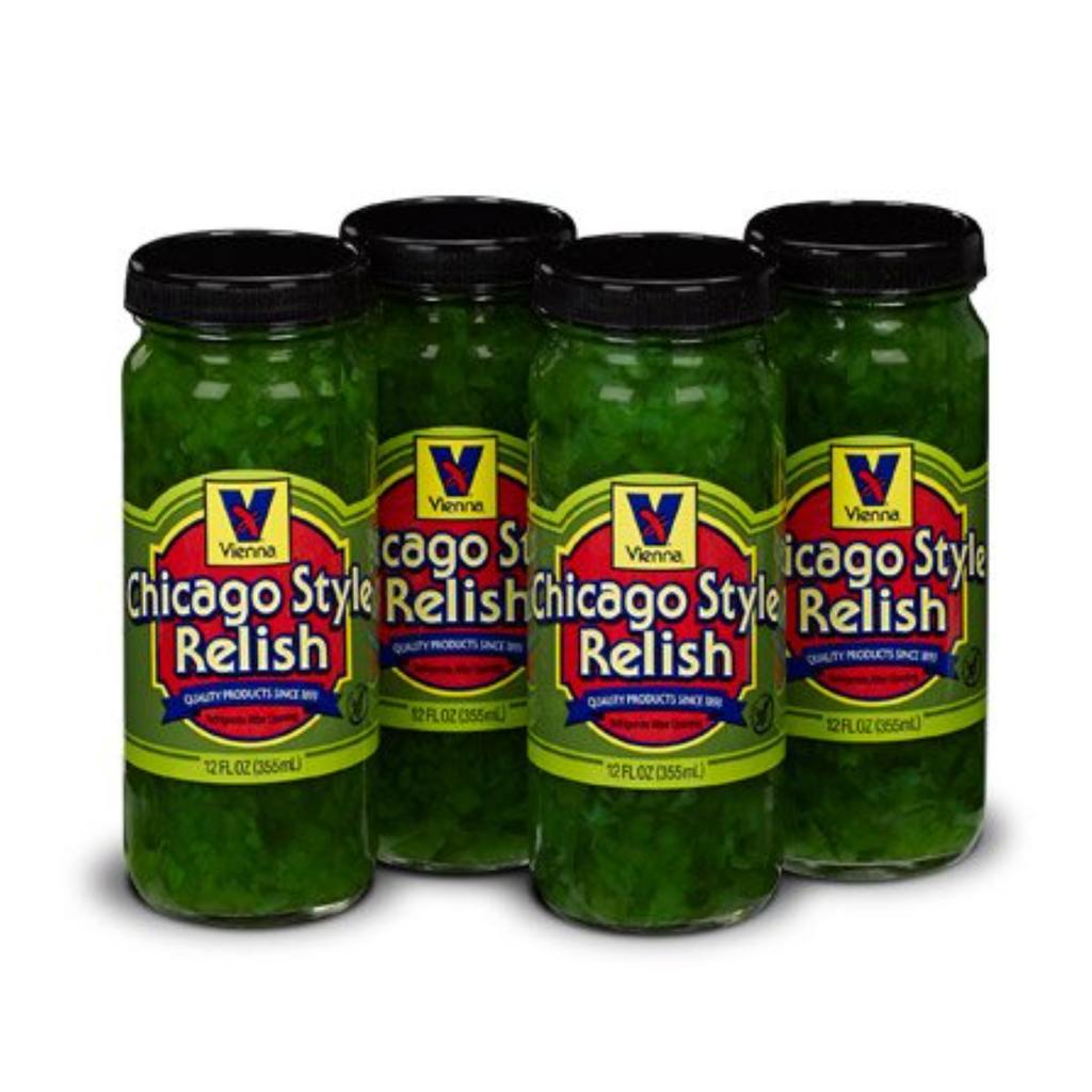 Vienna Chicago Style Relish 12oz (4 PACK)